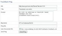 trackback autodiscovery in actie - Klik voor grotere versie trackback autodiscovery in actie - Klik voor grotere versie