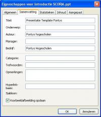 metadata in PPT - Klik voor grotere versie metadata in PPT - Klik voor grotere versie