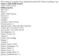 metadata PPT via COM - Klik voor grotere versie metadata PPT via COM - Klik voor grotere versie