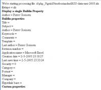 metadata uit XLS via COM - Klik voor grotere versie metadata uit XLS via COM - Klik voor grotere versie