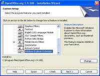 Open Office Windows Explorer Extension - Klik voor grotere versie Open Office Windows Explorer Extension - Klik voor grotere versie
