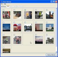 Flickr Backup - Klik voor grotere versie Flickr Backup - Klik voor grotere versie