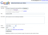 Google Video - Klik voor grotere versie Google Video - Klik voor grotere versie