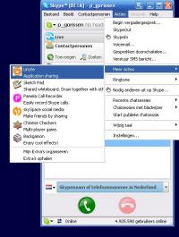 skype plugin - Klik voor grotere versie skype plugin - Klik voor grotere versie
