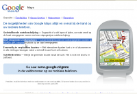 Google Maps Mobile Firefox - Klik voor grotere versie Google Maps Mobile Firefox - Klik voor grotere versie