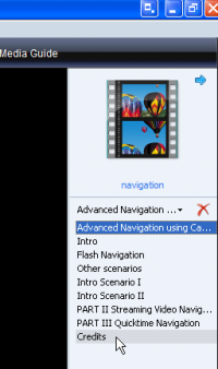 mediaplayer met navigatie - Klik voor grotere versie mediaplayer met navigatie - Klik voor grotere versie
