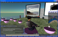 Chat in Second Life - Klik voor grotere versie Chat in Second Life - Klik voor grotere versie