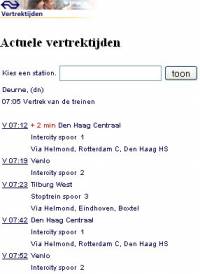 NS Mobiel - Klik voor grotere versie NS Mobiel - Klik voor grotere versie