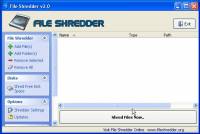 Fileshredder - Klik voor grotere versie Fileshredder - Klik voor grotere versie