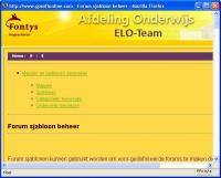 Moodle - Klik voor grotere versie Moodle - Klik voor grotere versie