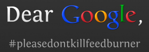 pleasedontkillfeedburner
