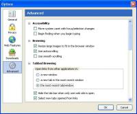 tabbed browsing extern - Klik voor grotere versie