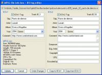 metadata in winamp - Klik voor grotere versie