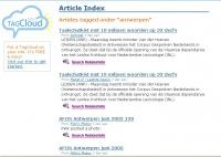 tagcloud - Klik voor grotere versie