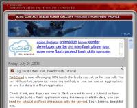 Tagcloud als Flash - Klik voor grotere versie