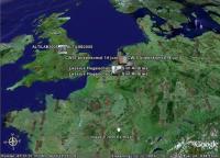 Mijn fotos op Google Earth - Klik voor grotere versie