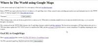 where in the world - Klik voor grotere versie