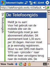 Effe bellen - Klik voor grotere versie