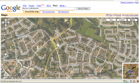 Google maps - Klik voor grotere versie
