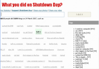 shutdown day - Klik voor grotere versie