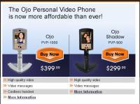 Ojo Personal Video Telephone - Klik voor grotere versie