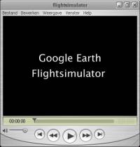 Google Earth Flight Simulator - Klik voor grotere versie