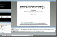 Podcasting in Engineering Education - Klik voor grotere versie