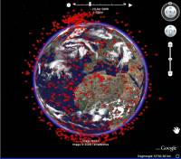 Afval in de ruimte - Klik voor grotere versie