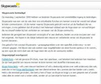 Skypecast exit - Klik voor grotere versie