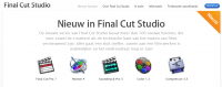 Final Cut Studio - Klik voor grotere versie