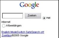 Google I-Mode-versie op Opera met SSR - Klik voor grotere versie
