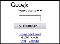 Google Palm-versie op Opera met SSR  - Klik voor grotere versie