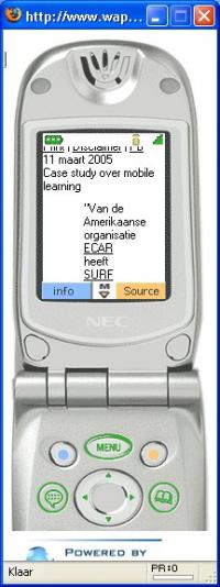 ICT en Onderwijs weblog op I-mode - Klik voor grotere versie