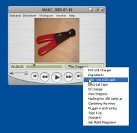 Quicktime Player met M4B-bestand - Klik voor grotere versie