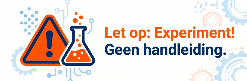Dit is een experiment