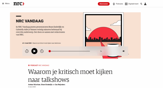 NRC Vandaag podcast screenshot
