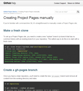 Github pages