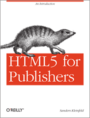 Bookomslag HTML5 For Publishers