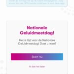 Nationale Geluidmeetdag nationale geluidsmeetdag